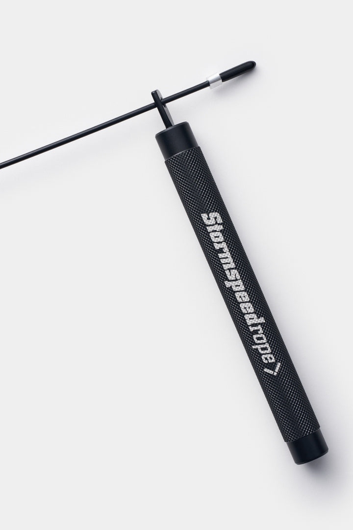 Black jump rope for athletes STORM SPEED ROPE SV2 professional + case Packaging status original