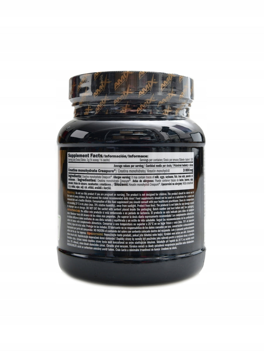 Black line Creatine Monohydrate CreaPure powder 300 g Expiration date at least six months from the date of purchase