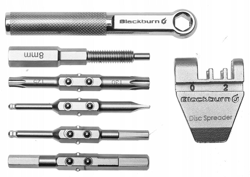 Blackburn Big Switch Multi Tool 15-Function Silver Brand Blackburn