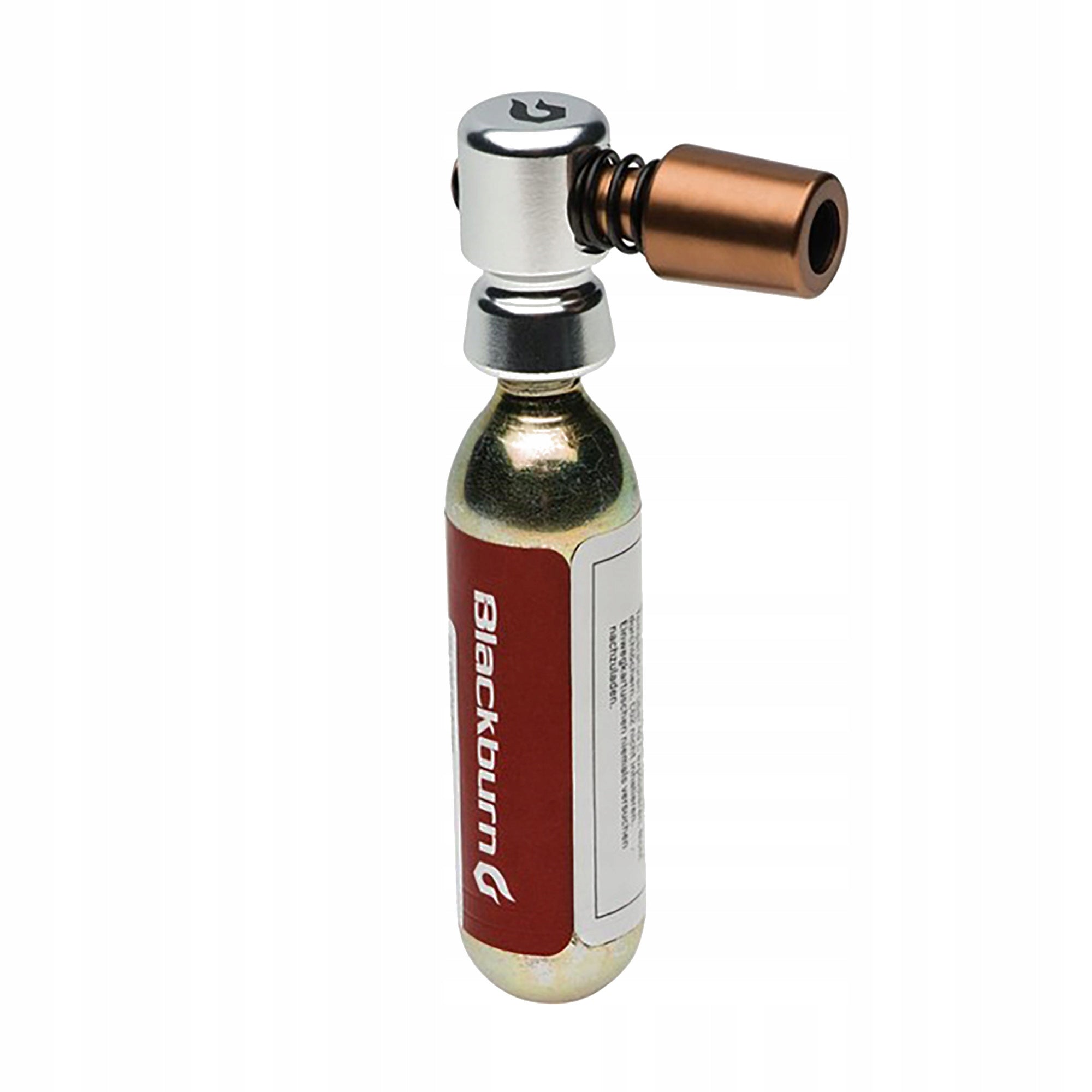 Blackburn Wayside CO2 bicycle pump + 1 cartridge 16g silver OS