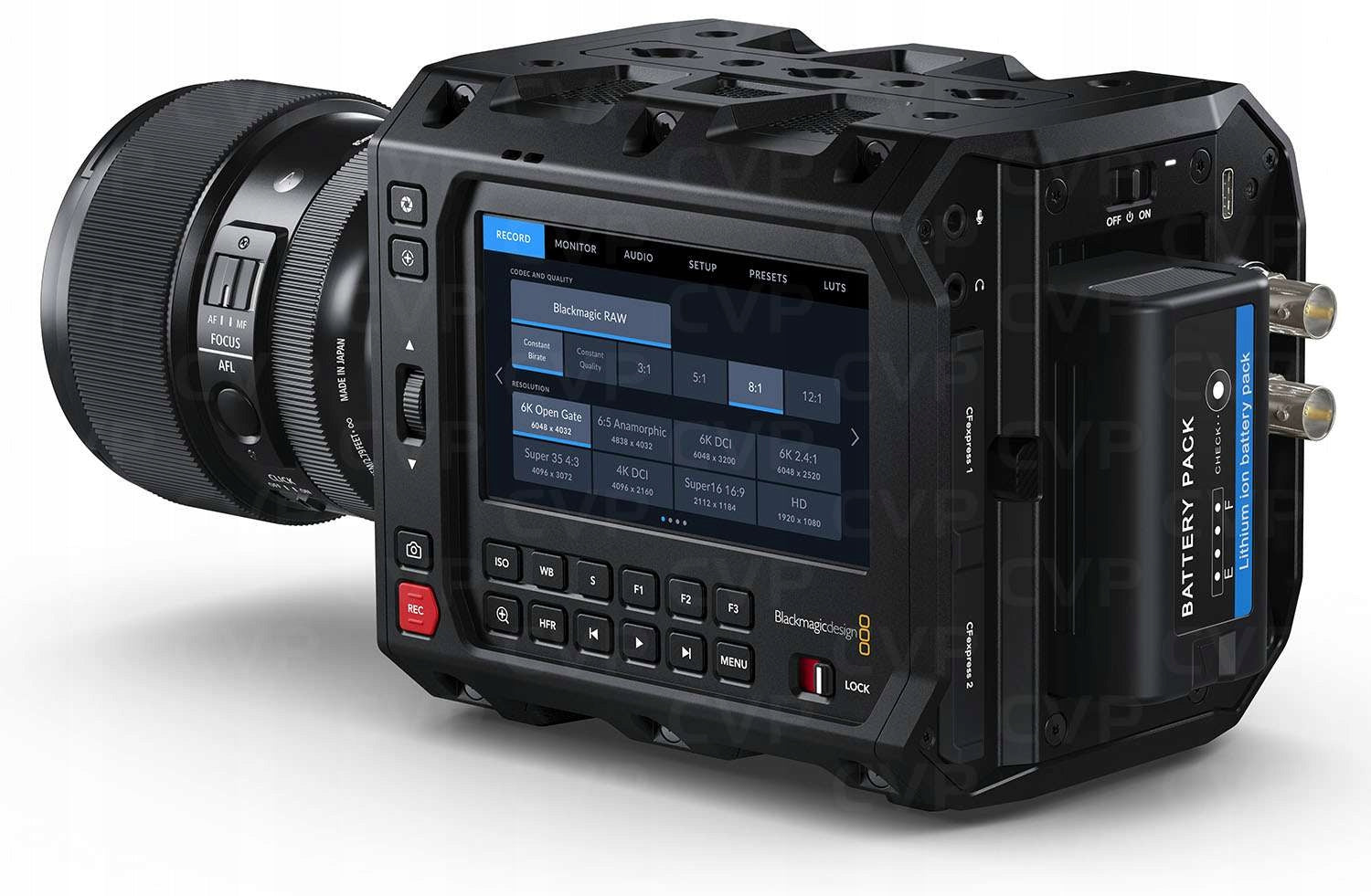 Blackmagic Design Camera PYXIS 6K PL Manufacturer code CINECAMCPYXH60LFPL