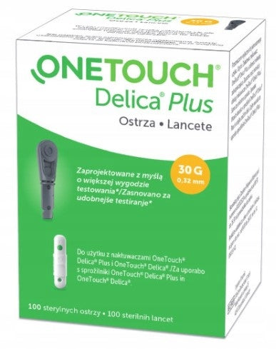 Blades One Touch Delica Plus lancets 100 pieces