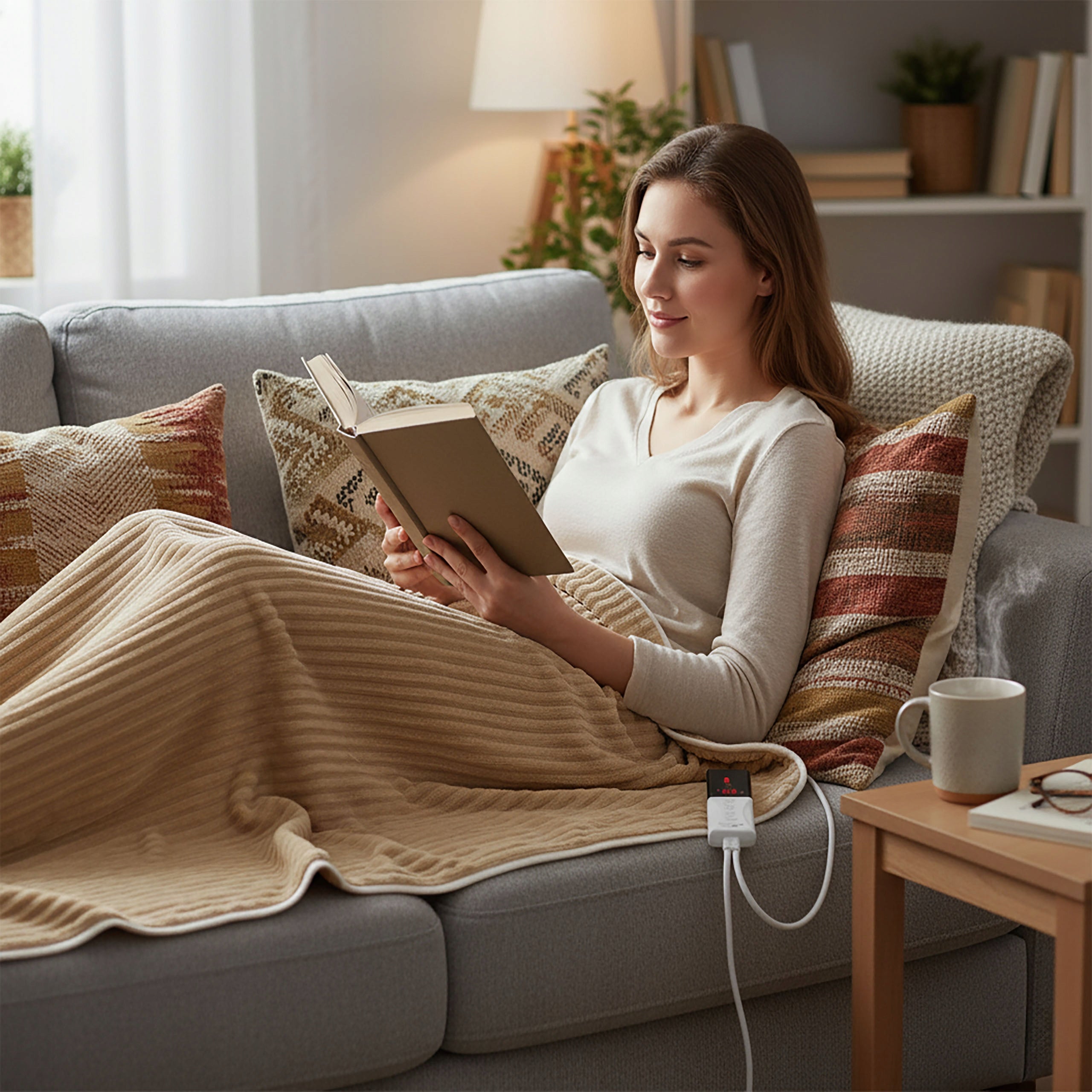 Blanket Electric Heating Large Polar Heating Mat With Remote Control Timer 160cm Packaging status original