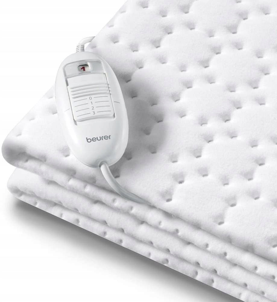 Blanket Electric heating pad Beurer UB 30 130x75 cm white Medical device no