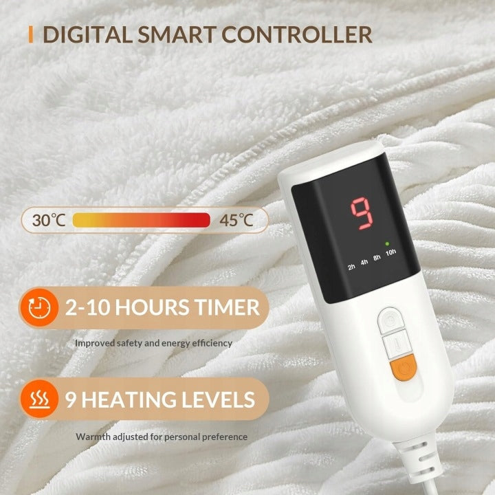 Blanket heating mat double 160x130cm TOPS Brand Tops