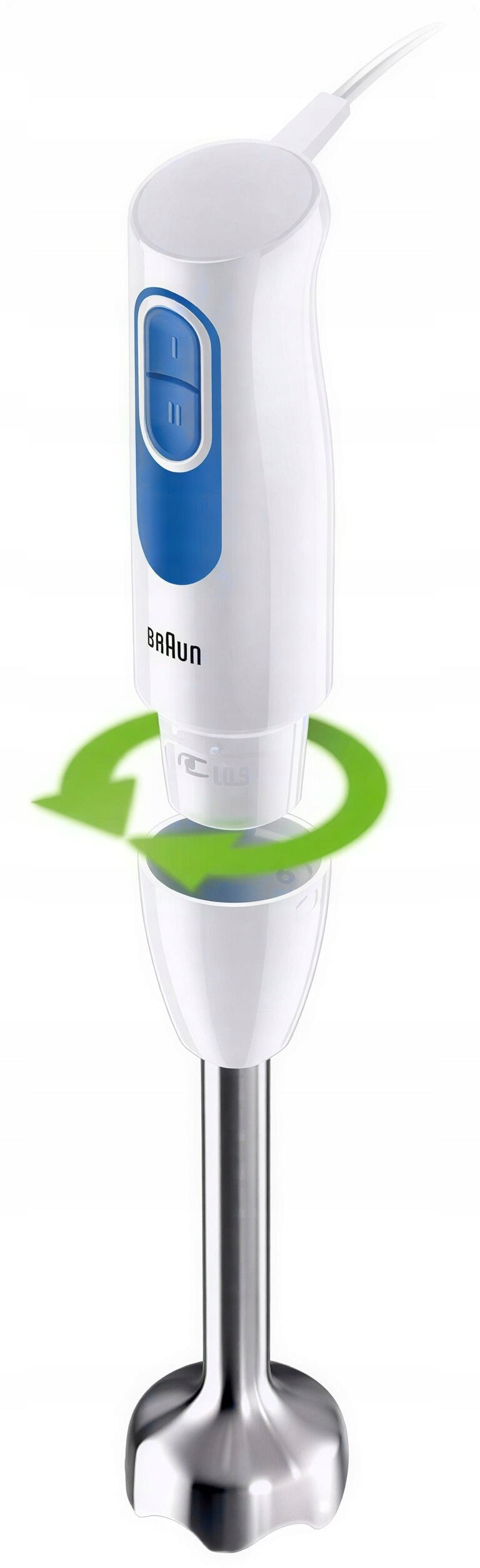 Blender BRAUN MultiQuick 2 MQ20001MWH White-blue Dominant color multicolor