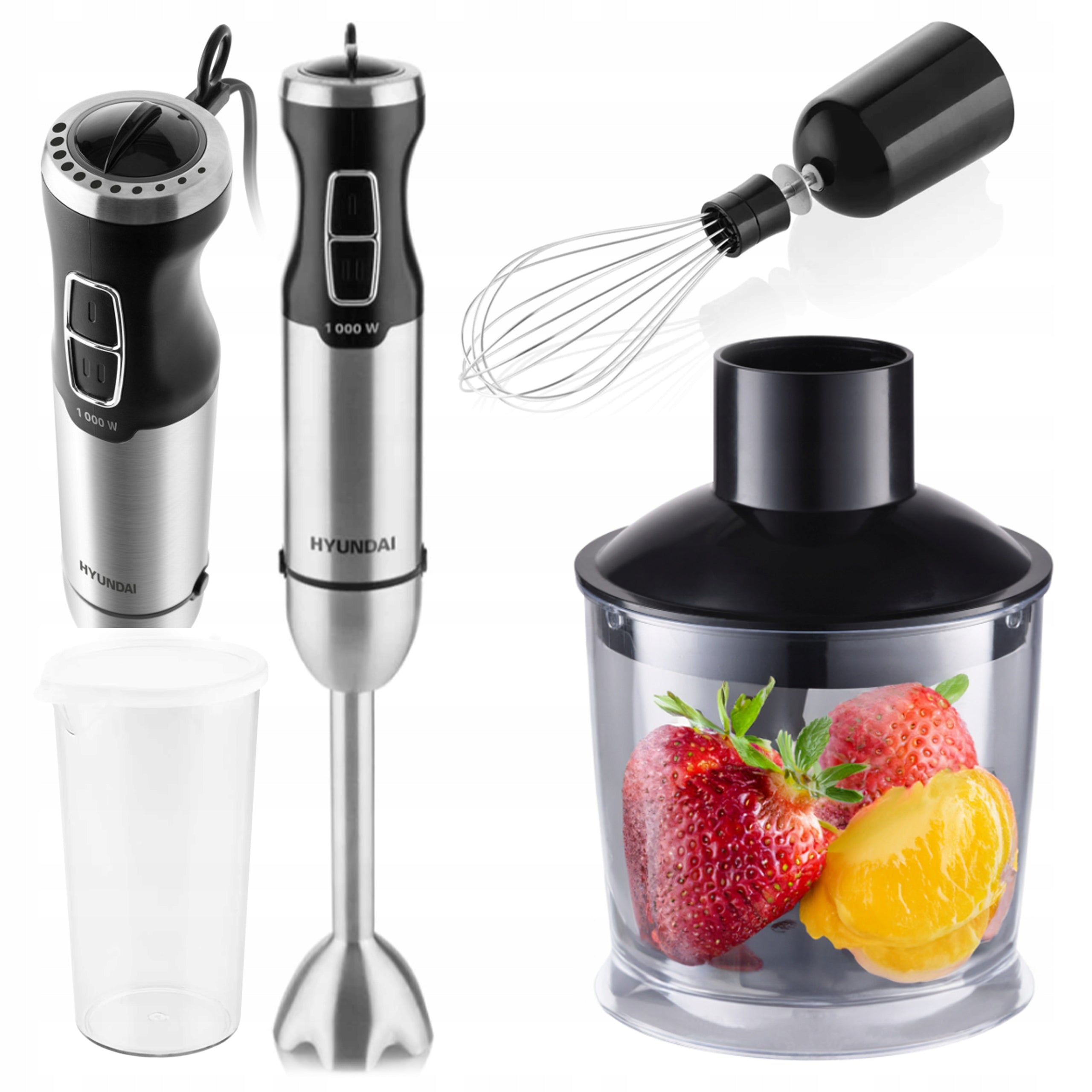 Blender Handheld Mixer Multifunctional 1000W Malakser Shredder Hyundai XL