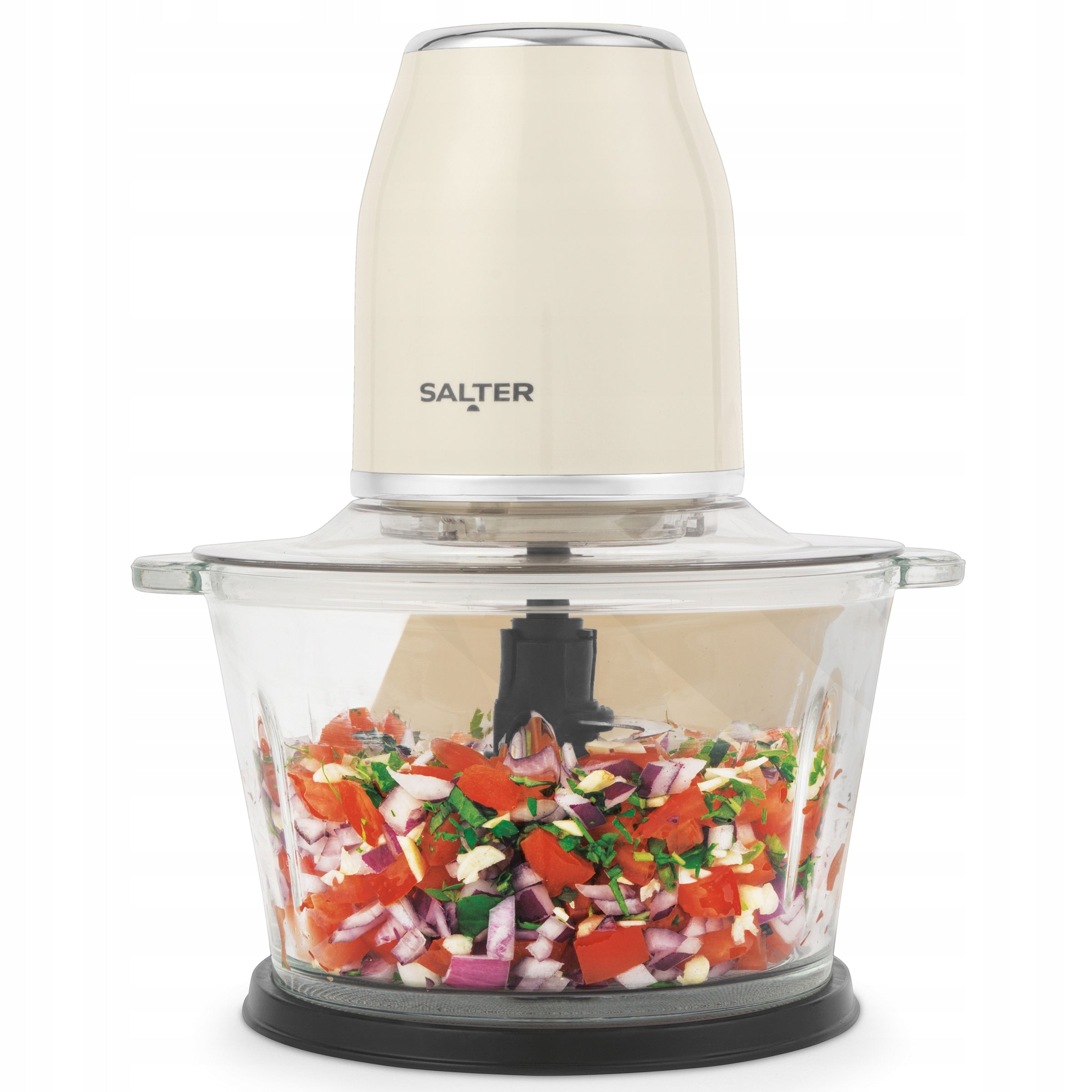 Blender Incisor Salter RETRO Creamy 500W Bowl 1,2L Double Blade 2 Modes Manufacturer code EK6686CRMVDE