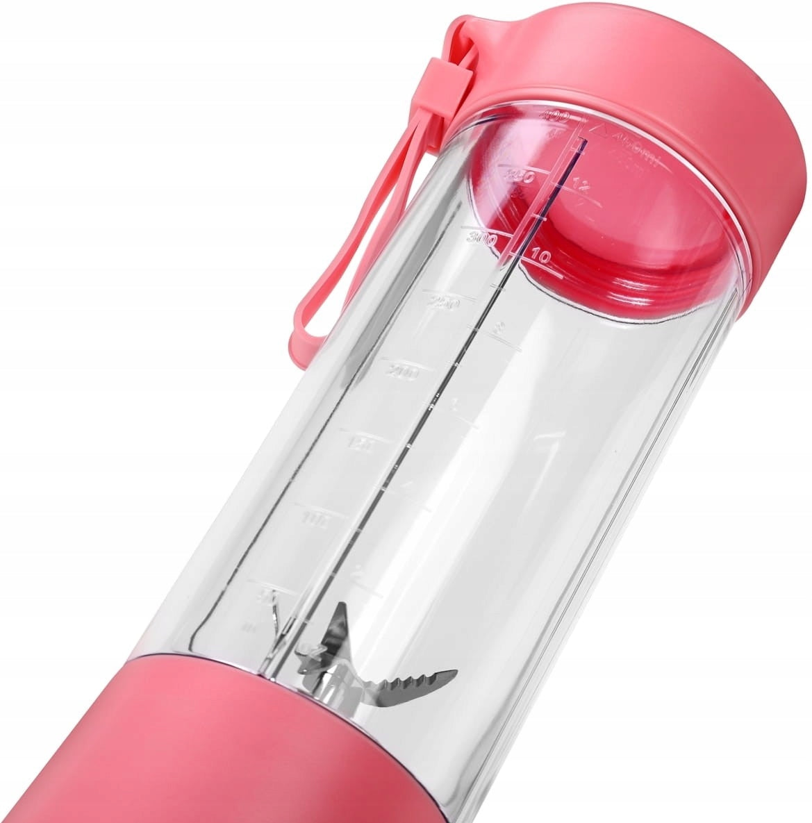 Blender Portable Cordless Pink USB-C 400ml / 2x3000mA Brand no brand