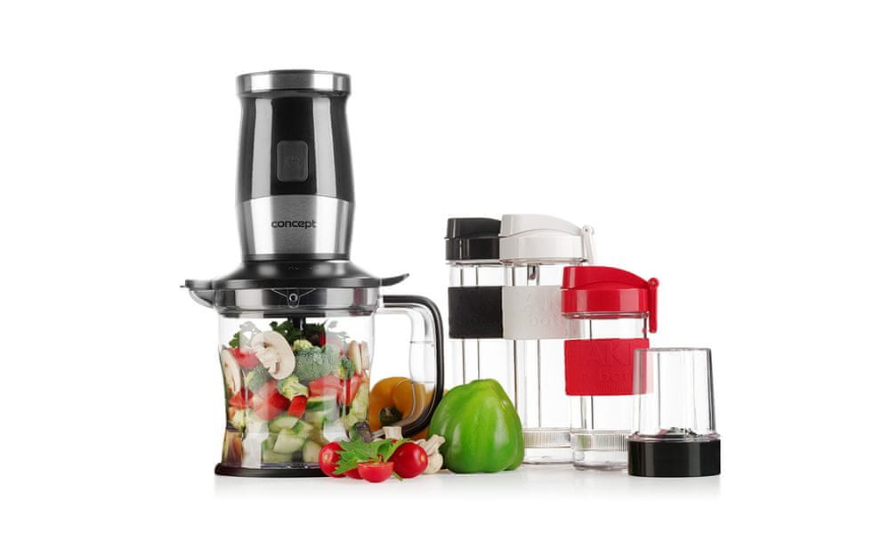 Blender cup mixer Concept SM3390 700 W black + coffee poppy grinder Manufacturer code SM3390
