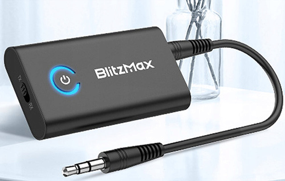 Blitzwolf Transmitter BT Bluetooth Receiver 5.2 2 Operating Modes TX RX 250mAh Manufacturer code BT05