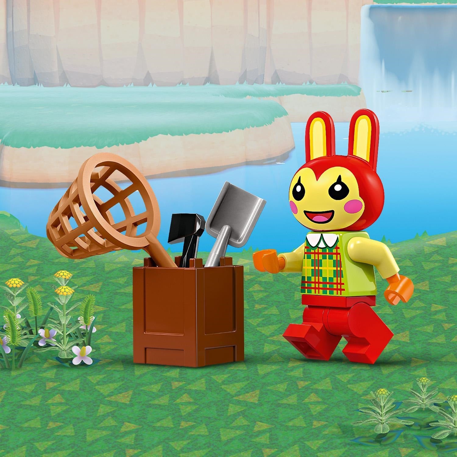 Blocks LEGO Animal Crossing 77047 Outdoor Fun Bunnie Brand LEGO