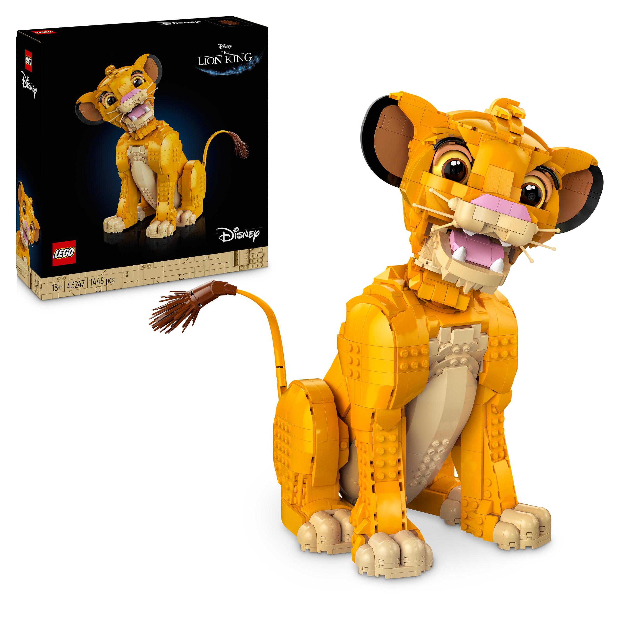 Blocks LEGO Disney Young Simba 43247 1445 elements 18+