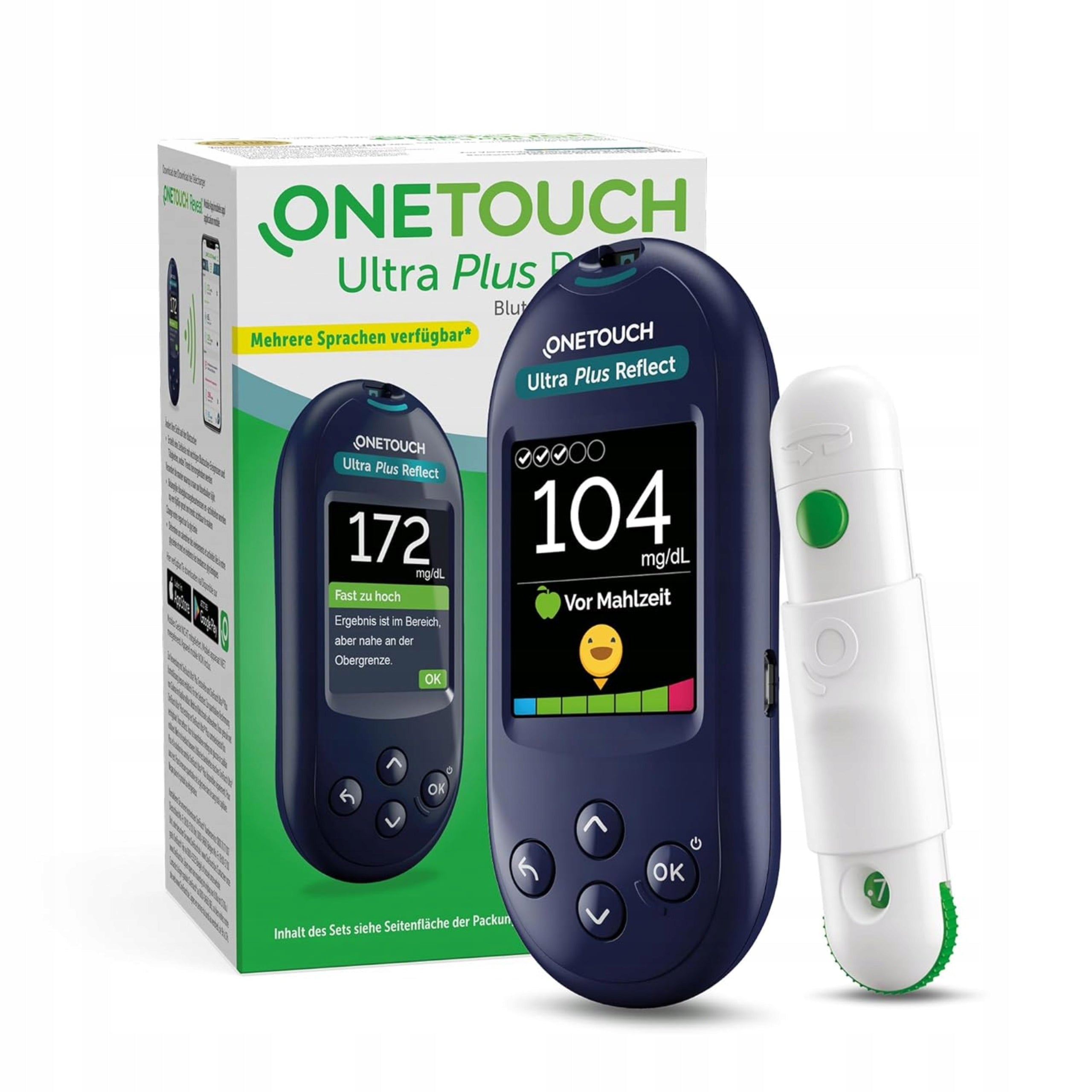 Blood glucose meter OneTouch Ultra Plus Reflect
