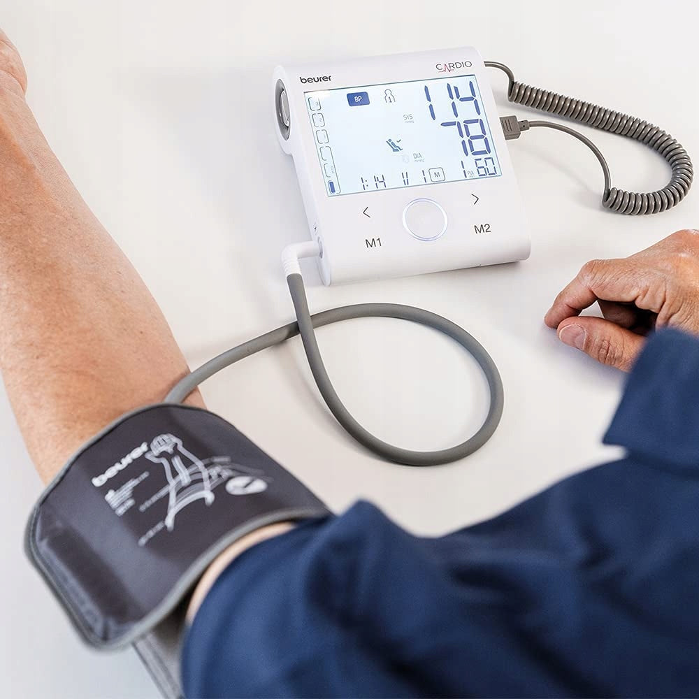 Blood pressure monitor Beurer BM 96 with ECG function AFIB detection 22-42 cm Manufacturer code BM96CARDIOBT