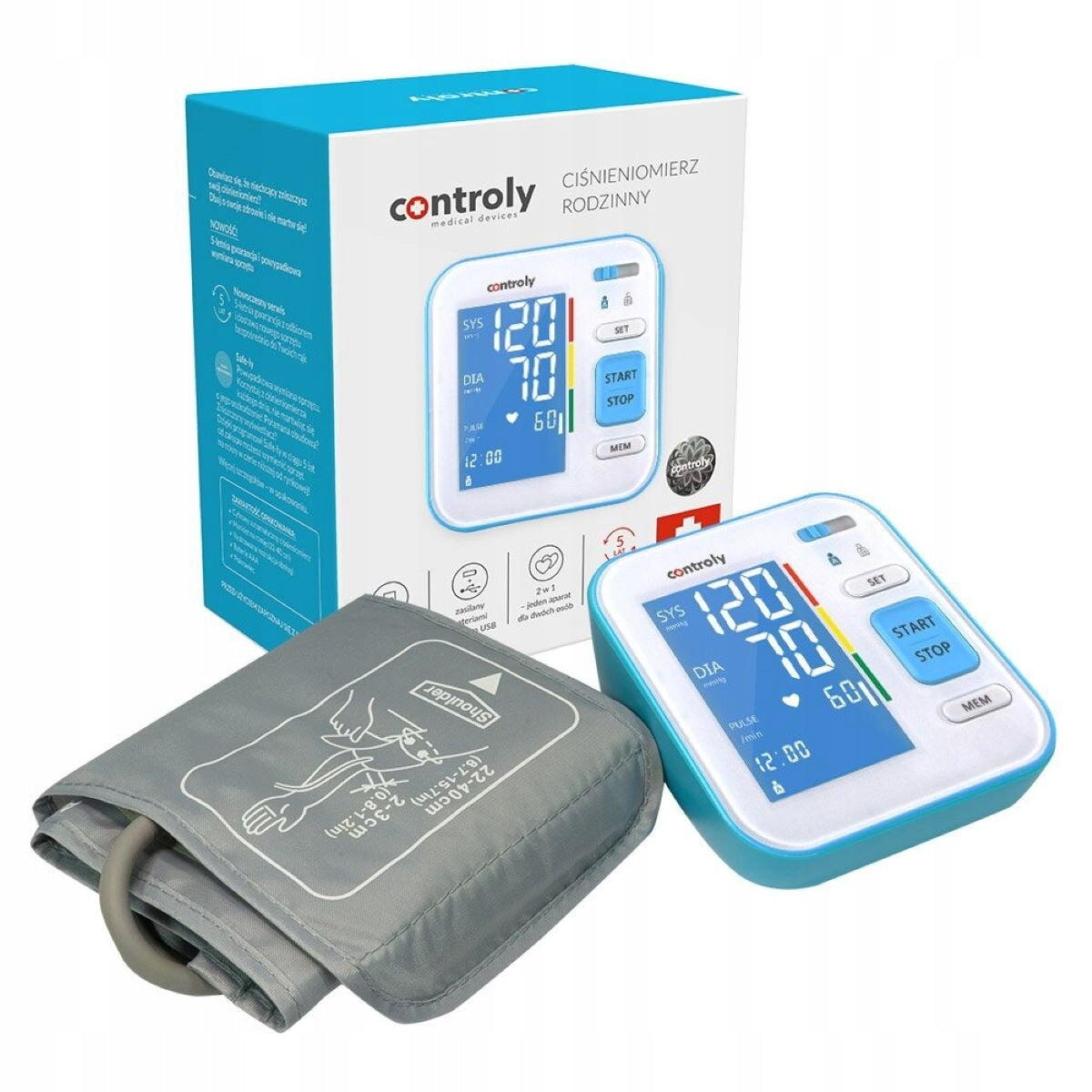 Blood pressure monitor CONTROLY B02 Medical device no
