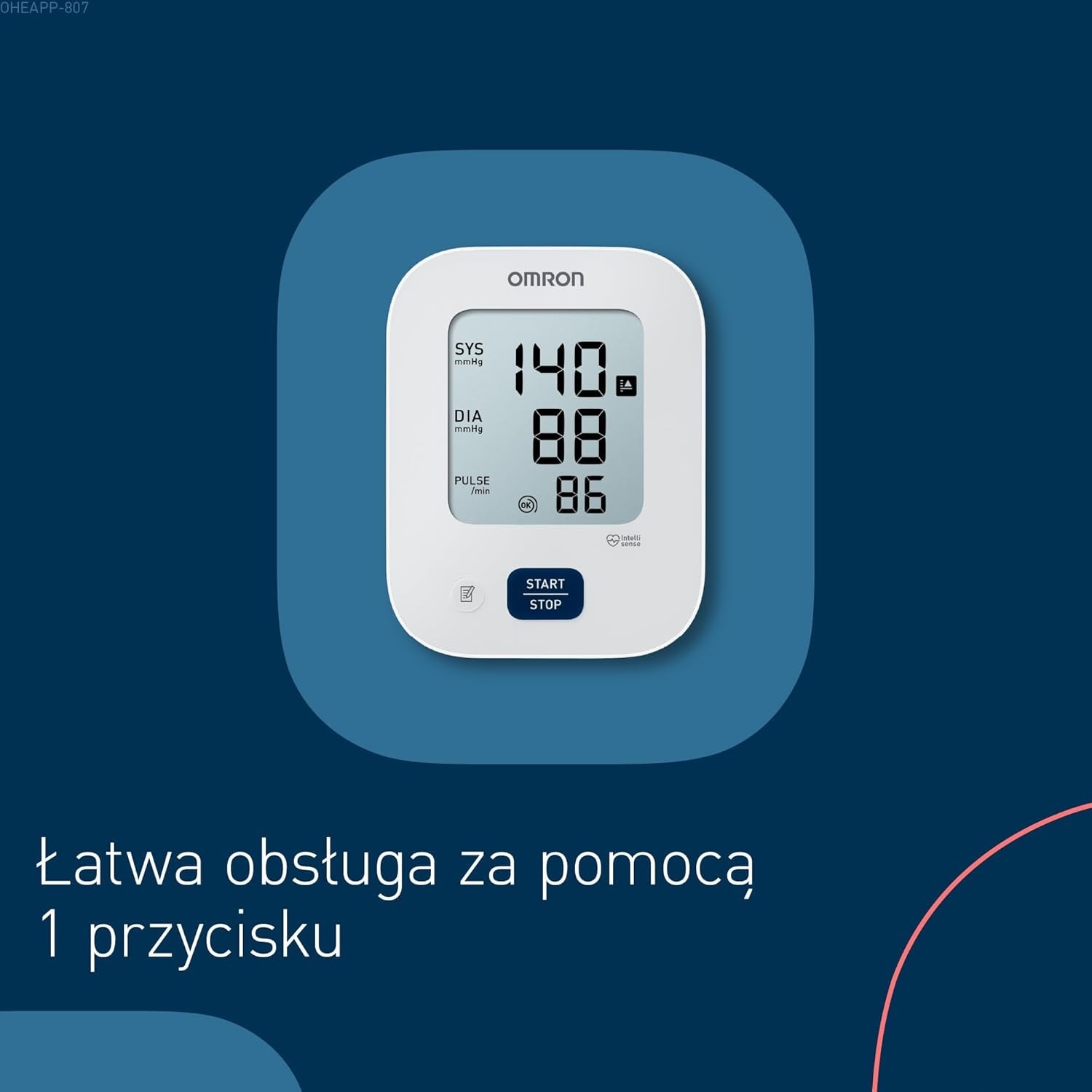 Blood pressure monitor OMRON X2 Essential shoulder arrhythmia detection Medical device no
