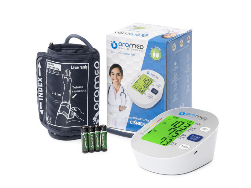 Blood pressure monitor OROMED ORO-BP2 PRO White-grey Medical device no