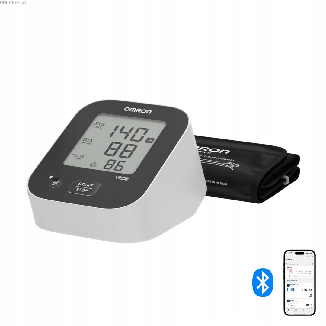 Blood pressure monitor Omron M2+ Connect Medical device yes