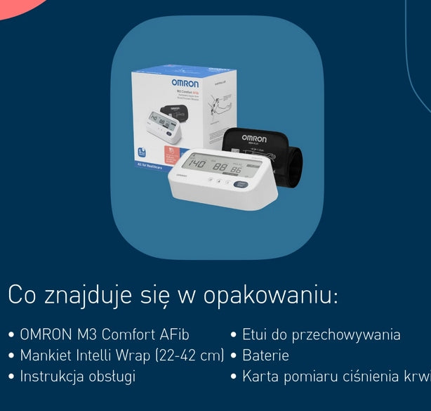 Blood pressure monitor Omron M3 Afib electronic shoulder Packaging status original