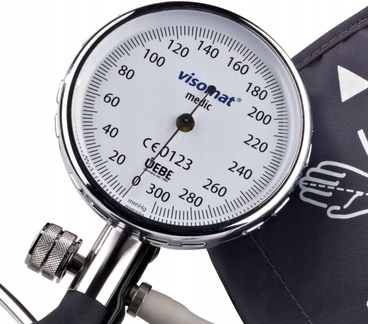 Blood pressure monitor Visomat Medic Home with stethoscope Packaging status original