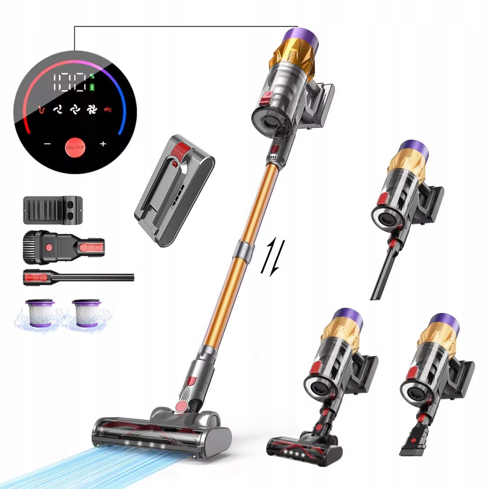 Blossom V18 550W 50000PA Powerful Upright Cordless Vacuum Cleaner Handheld