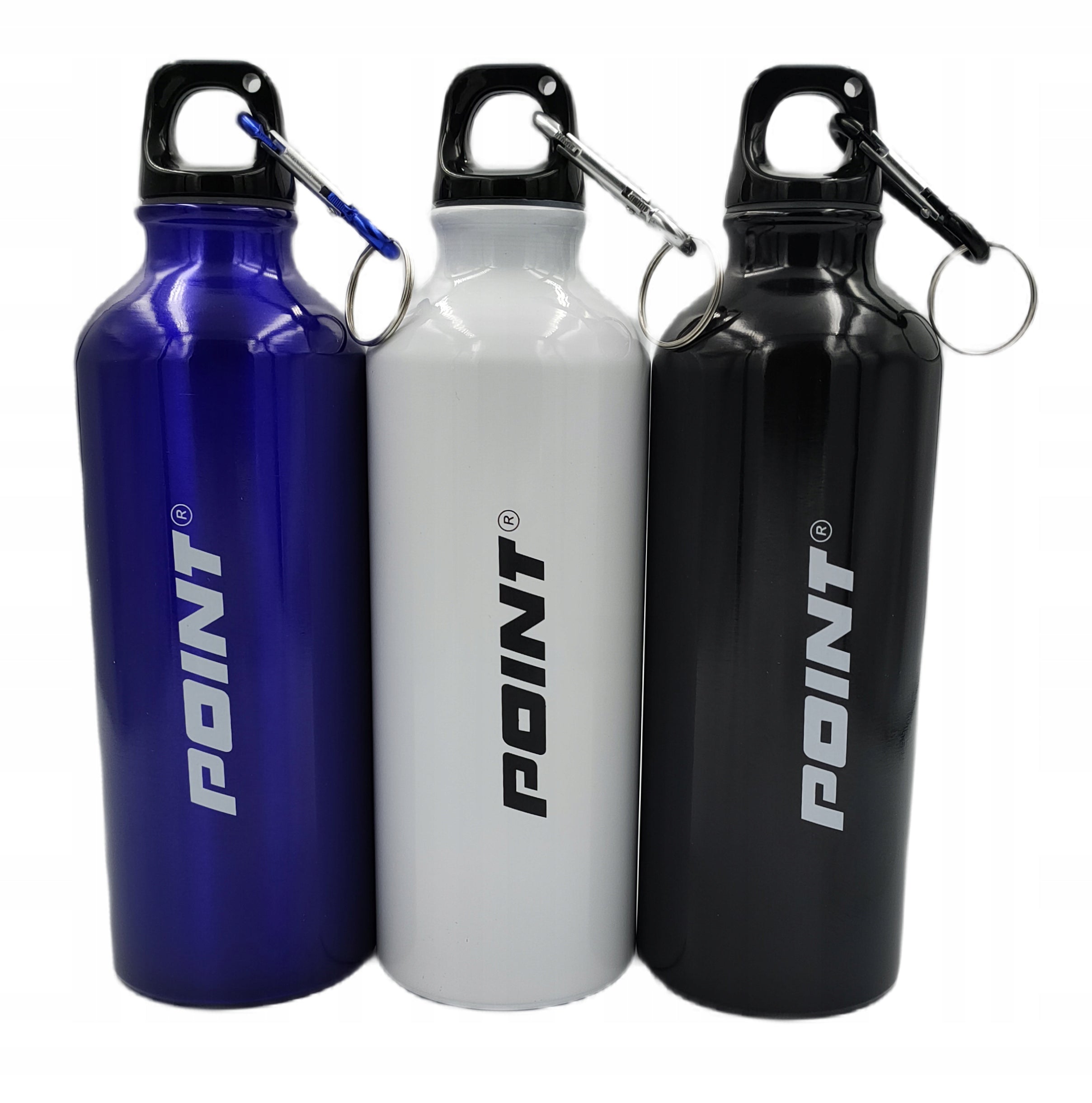 Blue Aluminum Water Bottle POINT 500ml Brand no brand