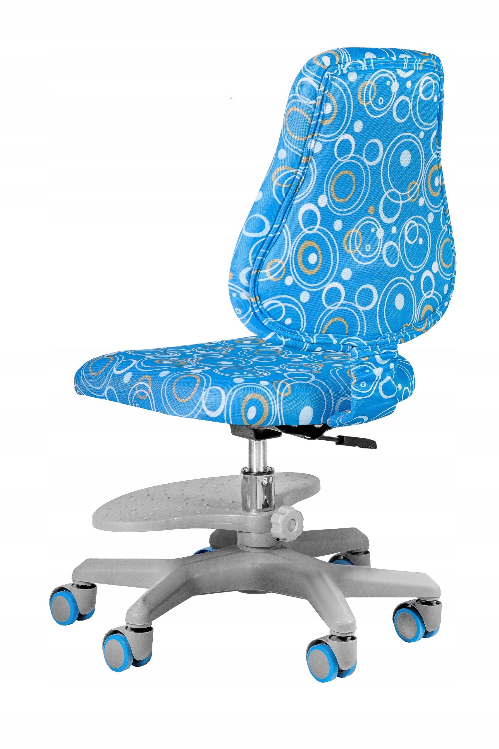 Blue BETTY Swivel Chair for Baby Fabric Learning Chair Kind rotary