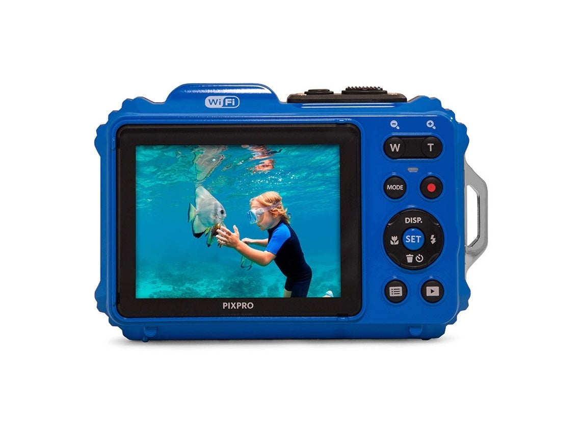 Blue Kodak WPZ2 16 MPX waterproof, set: TF 32GB, reader, case Manufacturer code 9328088352431