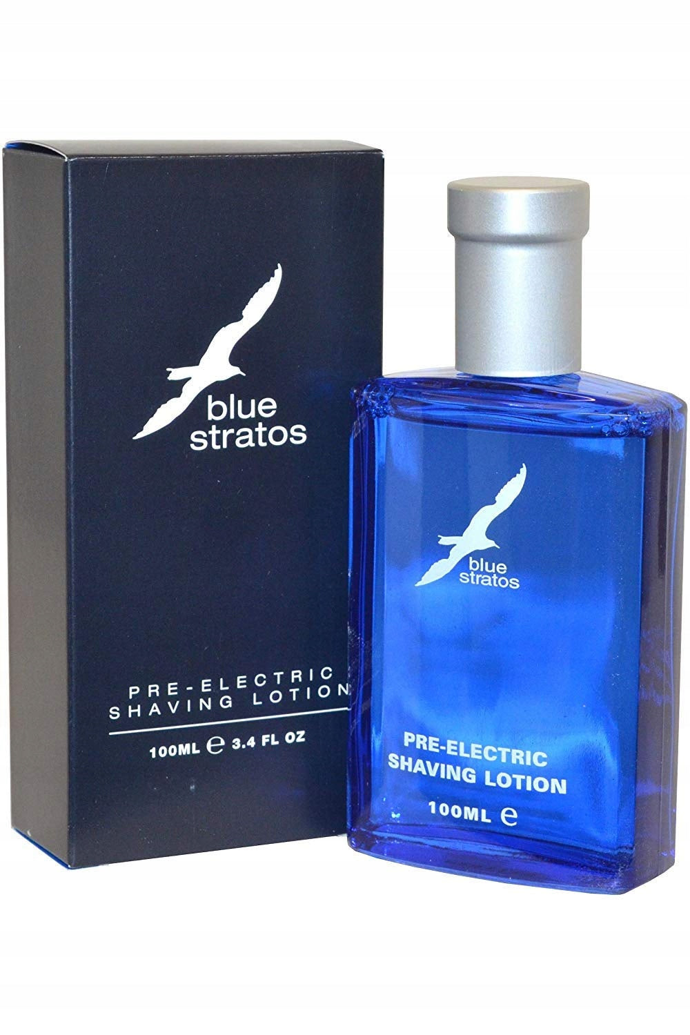 Blue Stratos Original Blue Aftershave Lotion 100ml Shaving Lotion