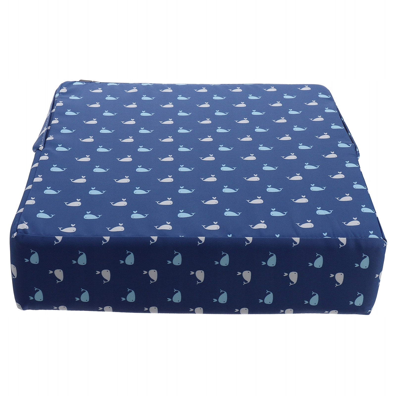 Blue Waterproof Kids Chair Cushion Pad Booster for Dining Chairs Color blue