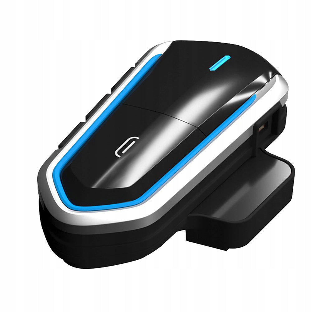 Blue Waterproof Motorbike Helmet Headset with Durable Bluetooth