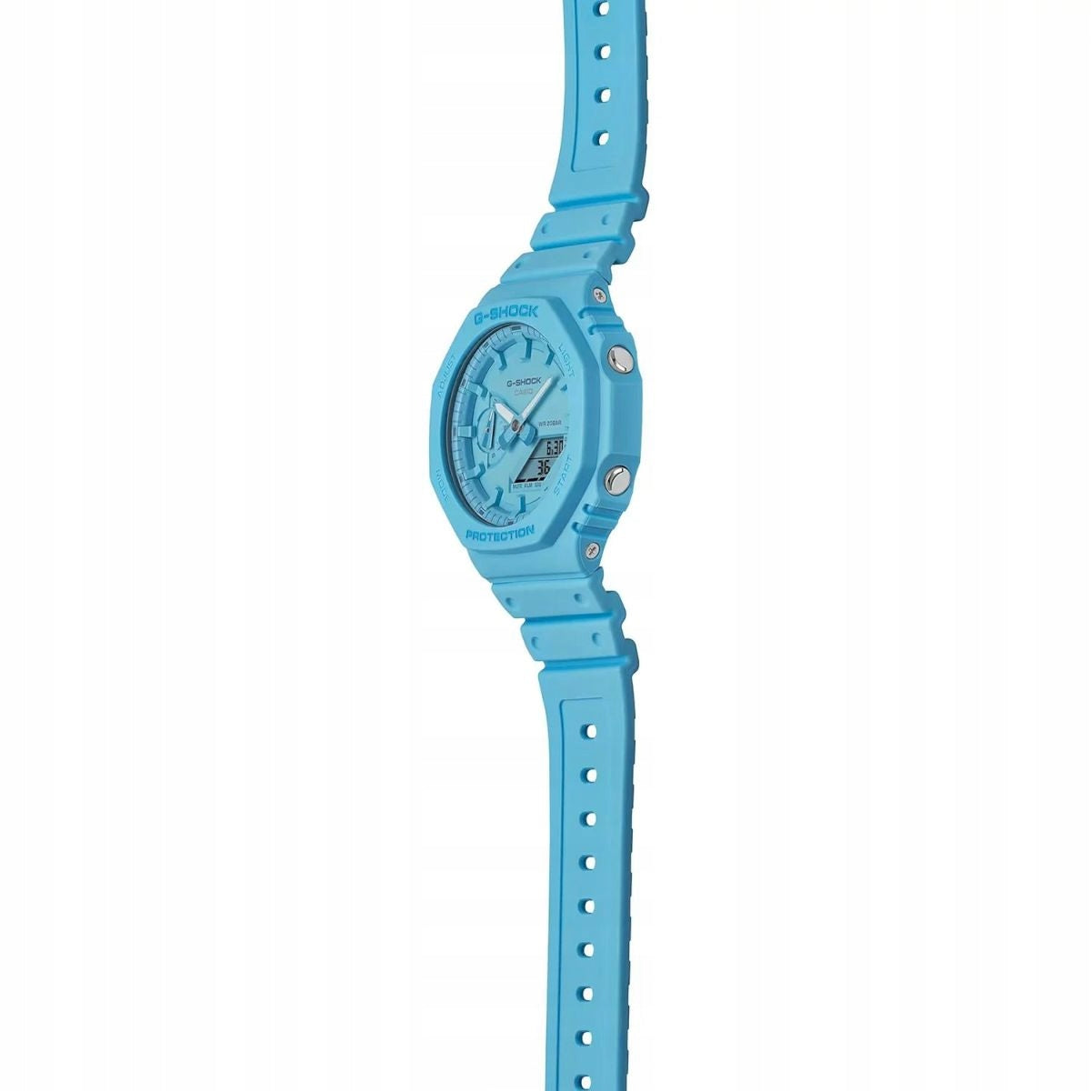 Blue watch Casio G-Shock GA-2100-2A2ER Manufacturer code 4549526370212
