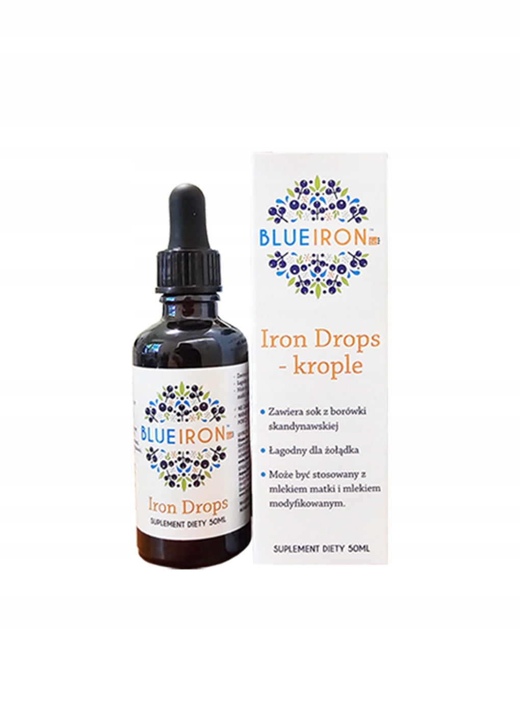 BlueIron Drops - IRON LIQUID oral drops 50ml Brand no brand