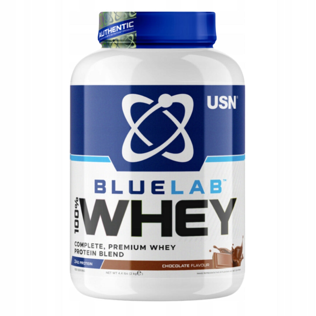 BlueLab 100% Whey Premium Protein 908g - slaný karamel