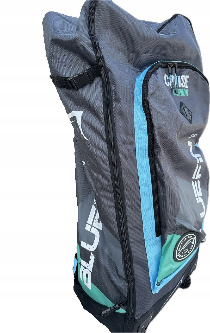 Bluefin carry backpack bag for SUP board kayak on wheels 165 L Model Cruise Carbon