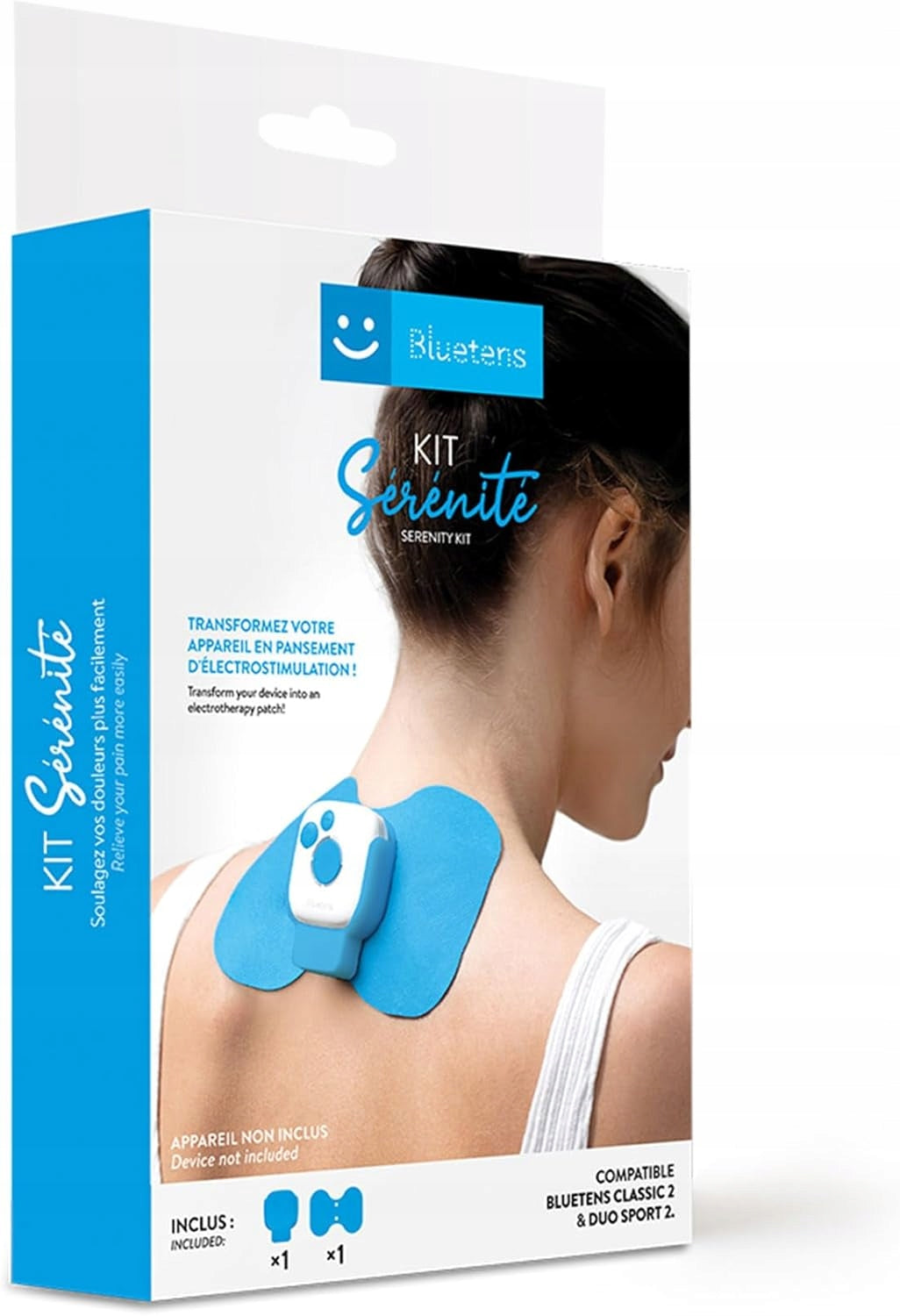 Bluetens Butterfly Kit: Butterfly Electrode Clip + Electrodes