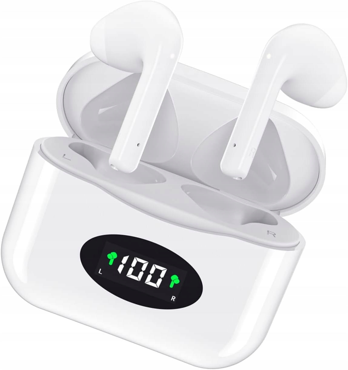 Bluetooth 5.1 500mAh Wireless Earbuds Noise Cancelling
