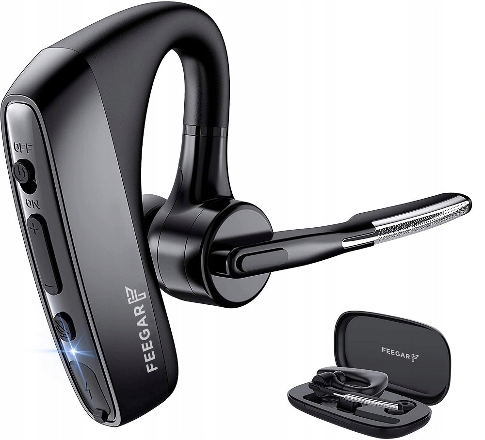 Bluetooth 5.1 Headset for Driver Feegar BOND Pro 16h CVC Wireless