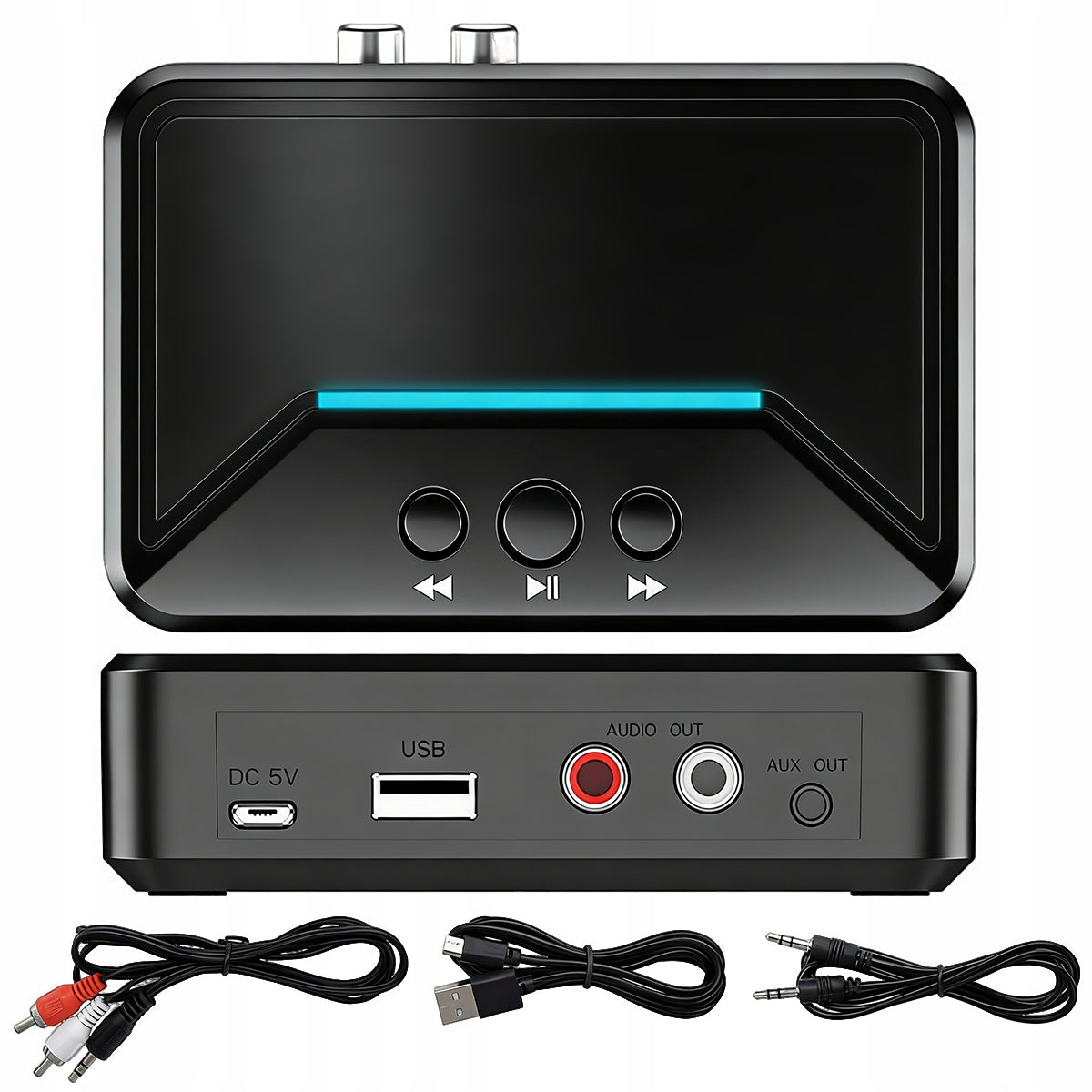 Bluetooth Audio Receiver NFC 5.3 AUX Port 3,5mm For Old RCA Speaker Manufacturer code 4016660129179