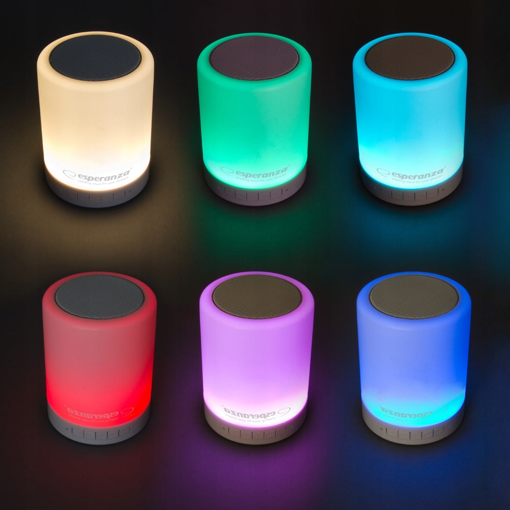 Bluetooth FM speaker with RGB 3W LED, 1200mAh battery - ESPERANZA Fantasia Model other