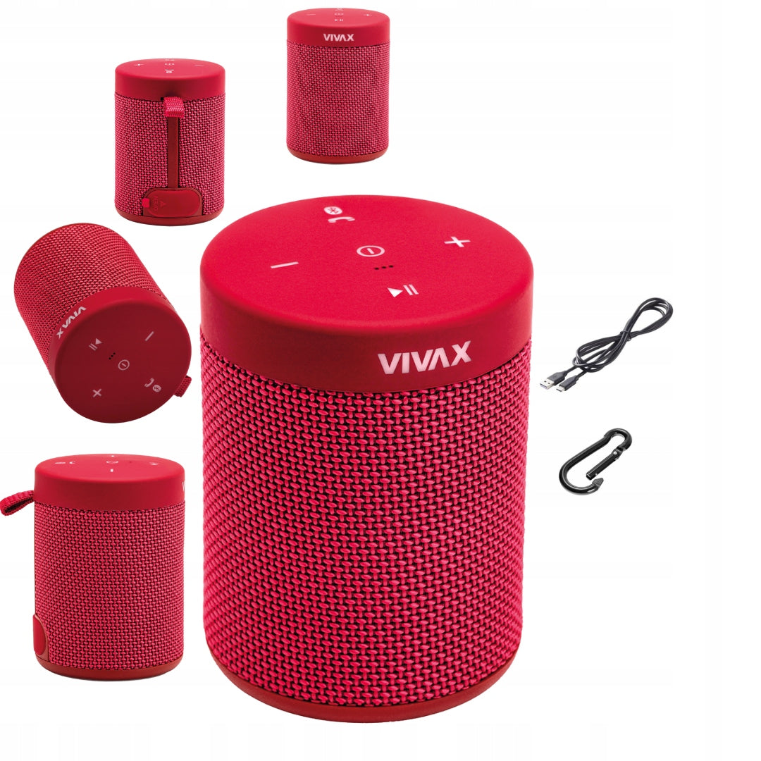 Bluetooth Portable Wireless LED Speaker Vivax BS-50 AUX USB