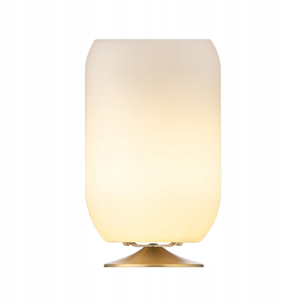 Bluetooth Speaker 3in1 LED Lamp Ice USB-C TWS 10 W Kooduu Atmos Brass Batteries included yes