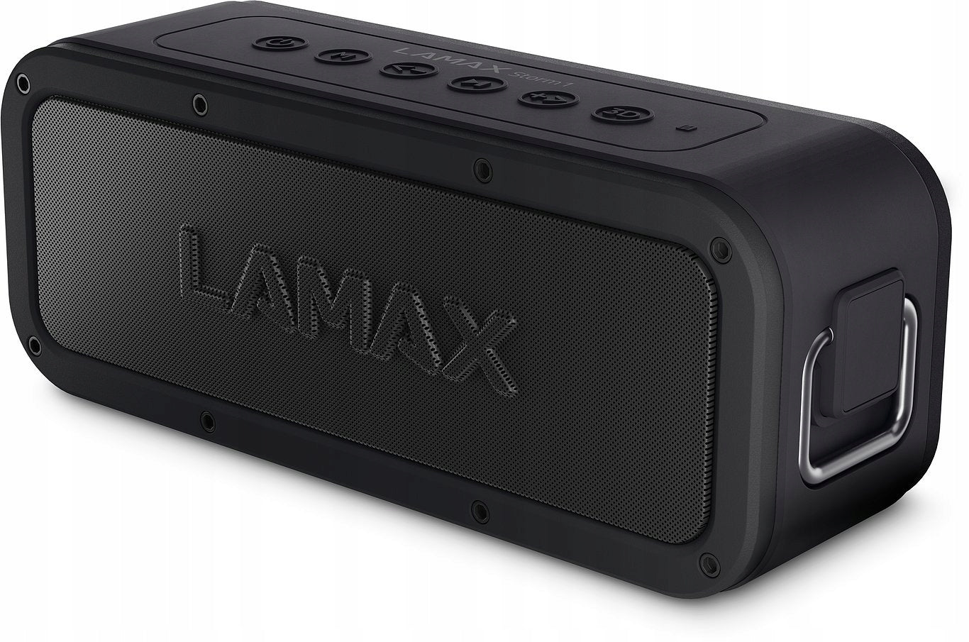 Bluetooth Speaker 40W LAMAX STORM1 Armored IP67 SUPER BASS AUX TWS MicroSD Packaging status original