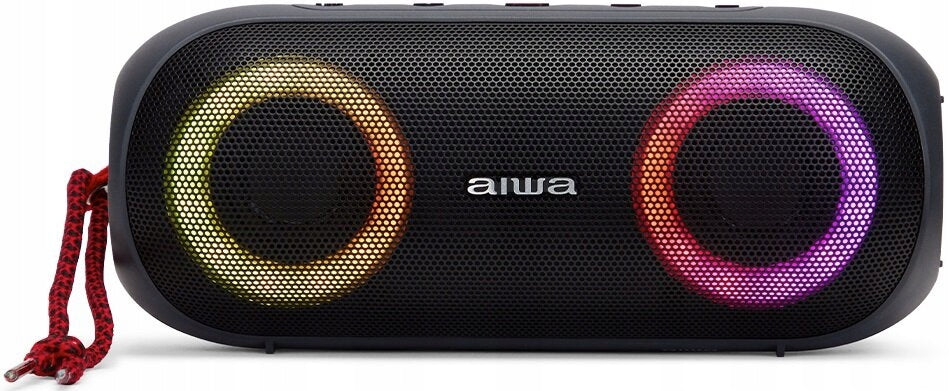 Bluetooth Speaker AIWA BST-650 20W Powerful Bass IPX7 RGB FM Radio TWS Manufacturer code AIWA BST-650