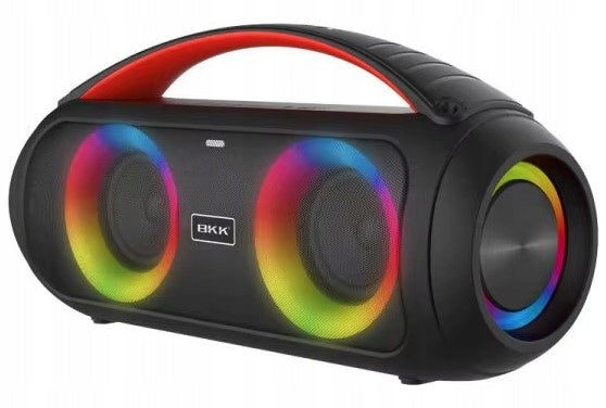 Bluetooth Speaker BKK B62 Boombox 40W Karaoke Wireless Black