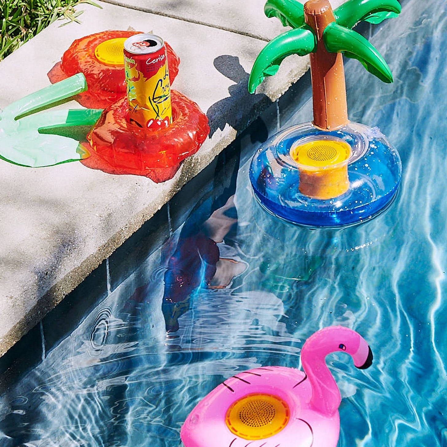 Bluetooth Speaker Floating FOR POOL WATER JACUZZI BATHTUB PATTERN CRAB Batteries included no