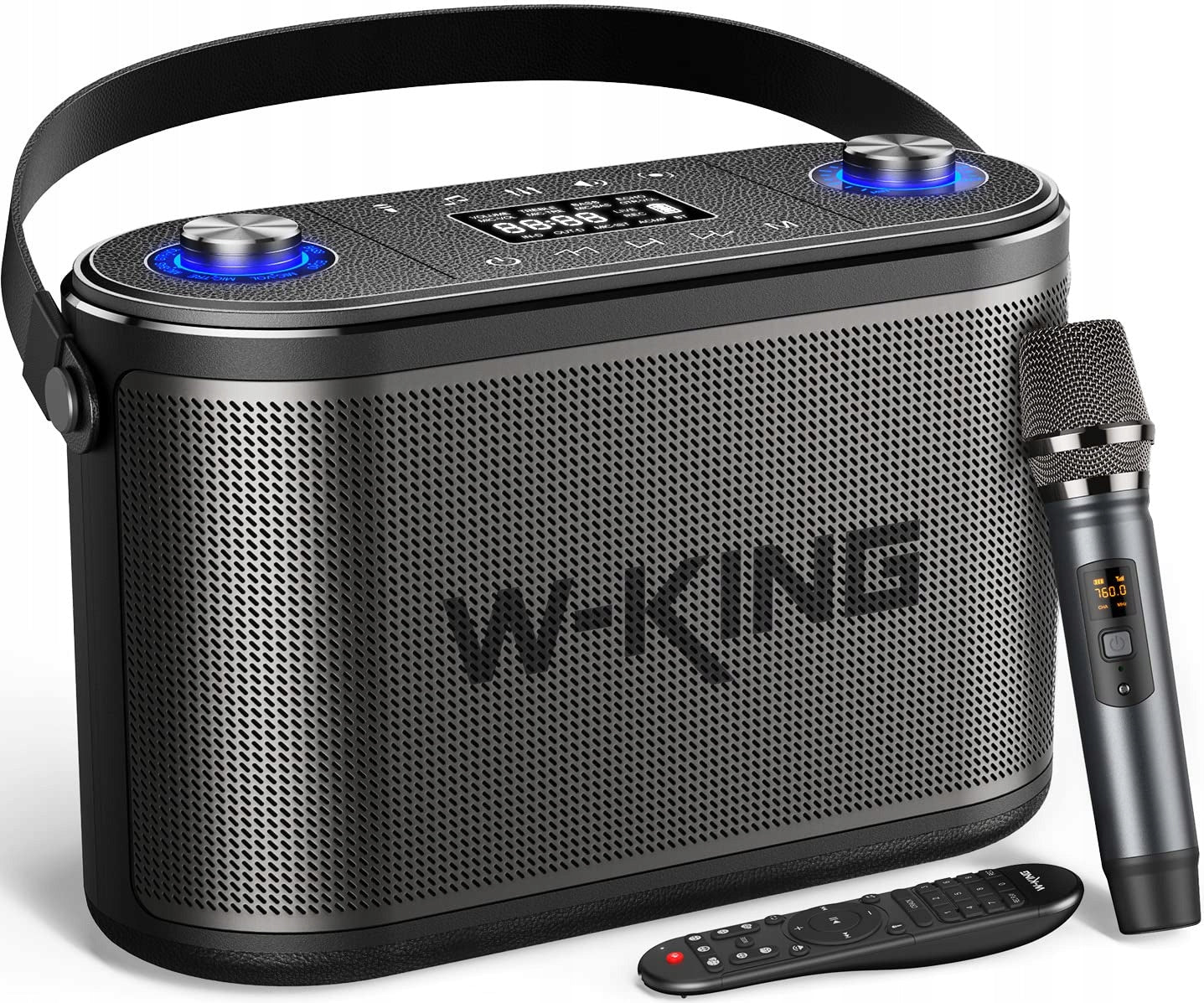 Bluetooth Speaker Large Bluetooth Speaker KARAOKE Party Box RECORDING TOP