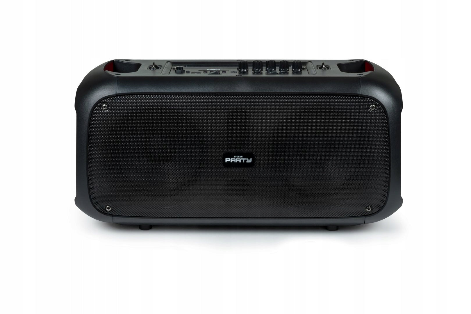 Bluetooth Speaker Large Microphone Party Cube LED Backlight 200W Big Ben Batteries included yes