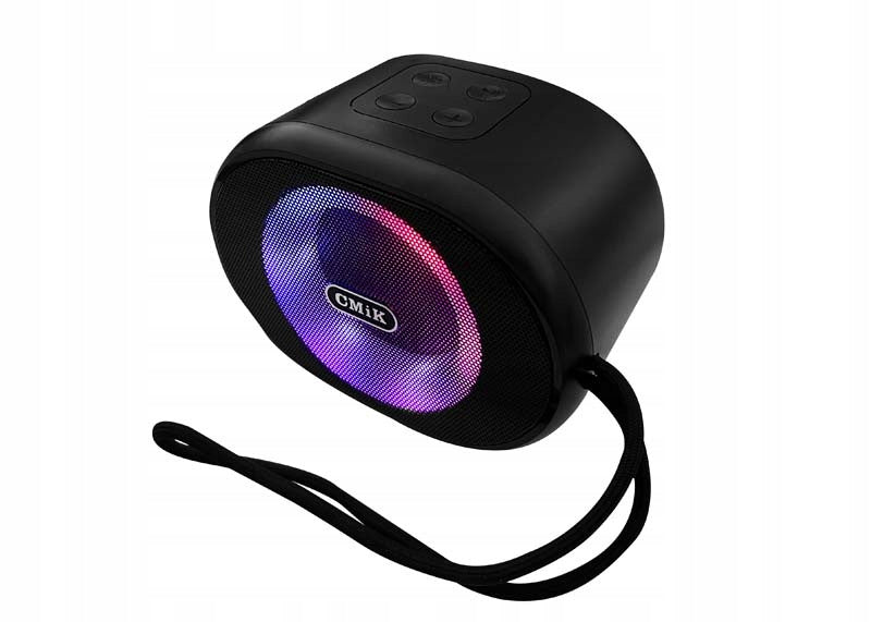 Bluetooth Speaker MK-801 8W 3" FM USB TF RGB Rechargeable 1200mAh